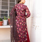 Gota Chanderi Floral Kurta With Dupatta