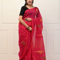 Pure Jamdani Parrot Woven Saree Without Blouse