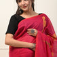 Pure Jamdani Parrot Woven Saree Without Blouse