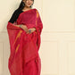 Pure Jamdani Parrot Woven Saree Without Blouse