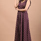 Block Printed Mongia Gown