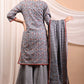 Cotton Hand Block Printed Sharara Set with Dupatta