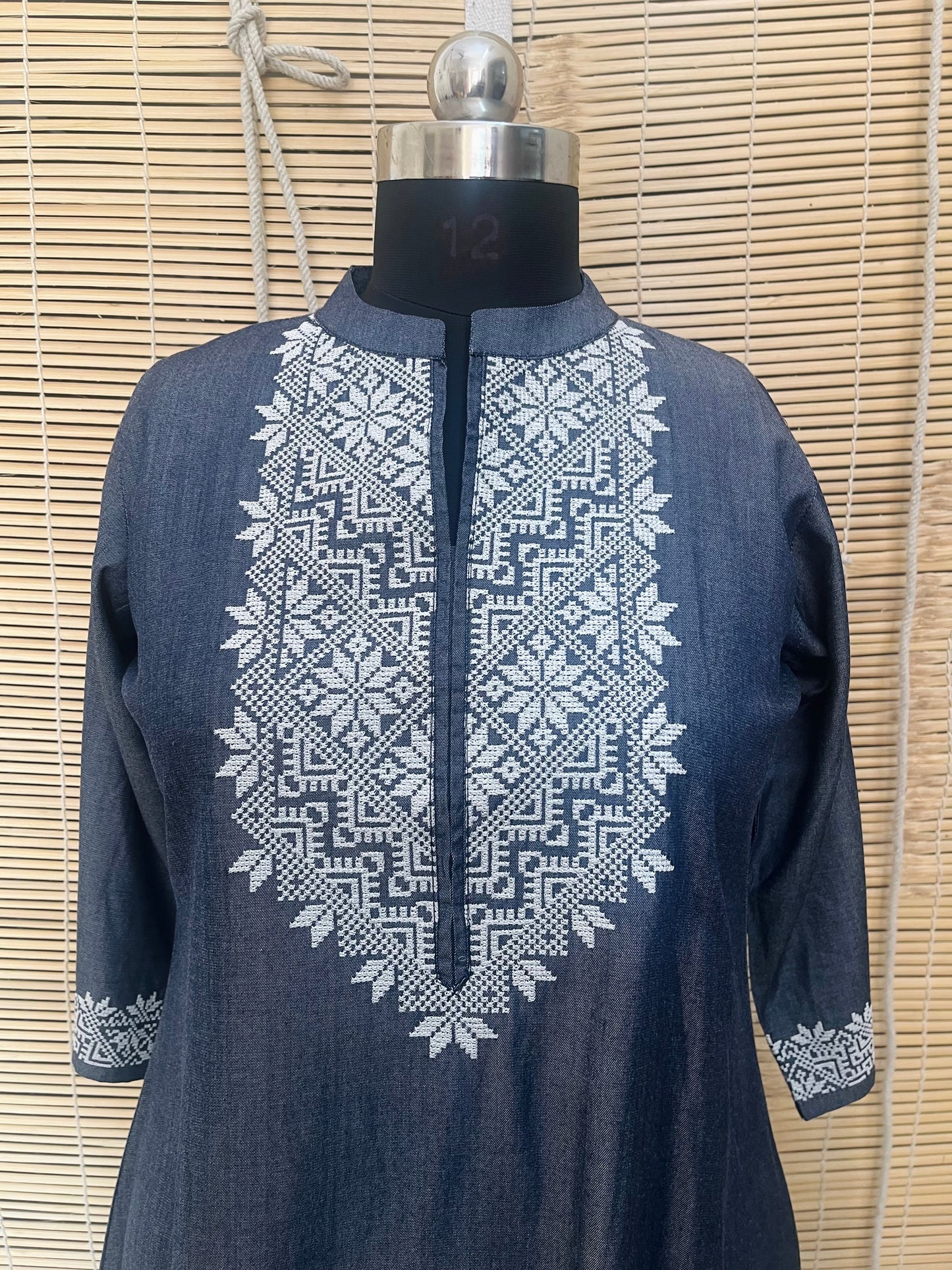 Cotton Denim Kurti