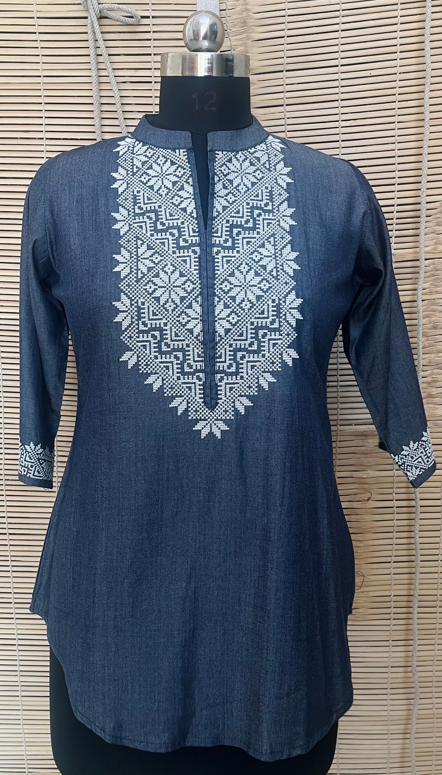 Cotton Denim Kurti