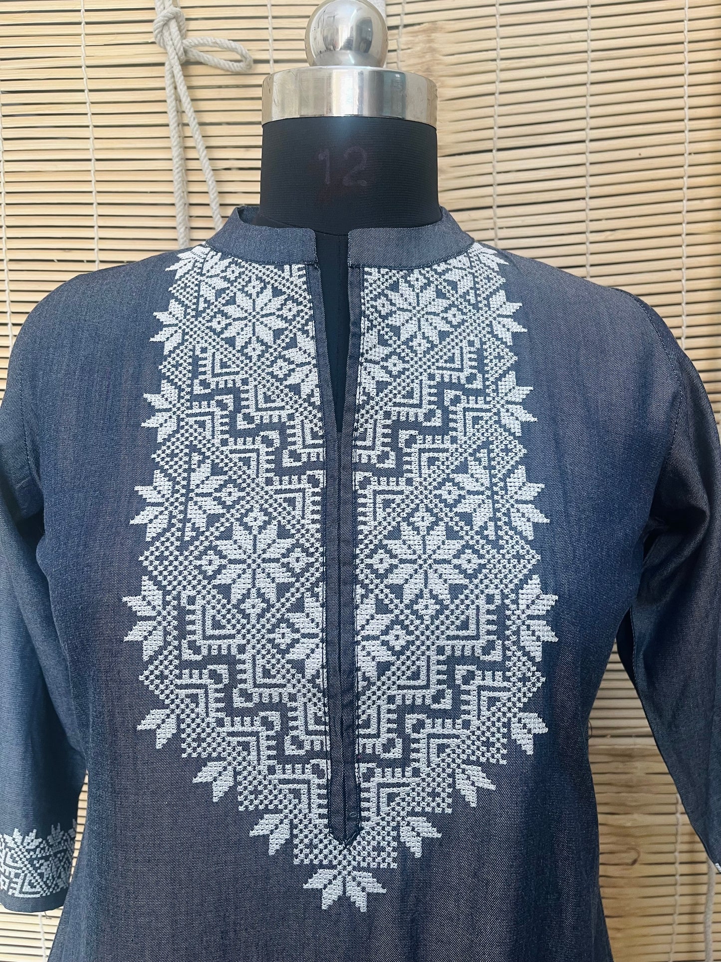 Cotton Denim Kurti