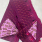 Purple Khadi Handloom Saree With Blouse