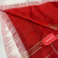 Pure Khadi With Jamdani Saree With Blouse