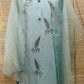 Mint Chanderi Suit With Dupatta