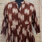 Ikat Flared Dress