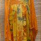 Tie Dye Gota Kurta And Dupatta