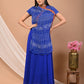 Pure Georgette Bandhej Gown Dress