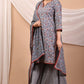 Cotton Hand Block Printed Sharara Set with Dupatta