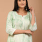 Abstract Marble Kurti